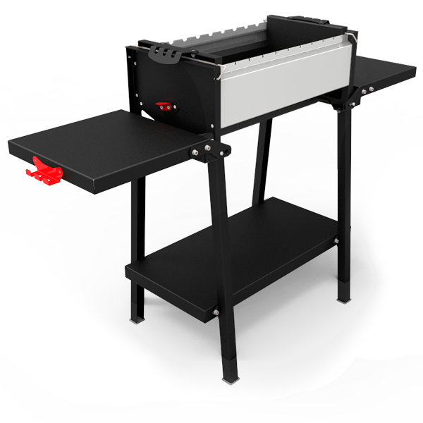 Мангал Grillver Kraftiks Silver на подставке