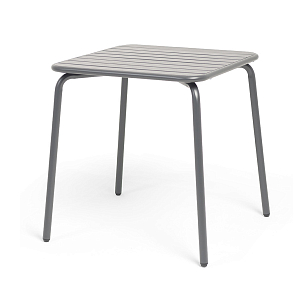 Стол 4SIS Гелиос, цвет темно-серый, садовая мебель