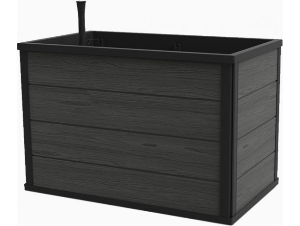 Кашпо-грядка Keter Maple Mobile Urban Garden Bed 88L Цвет: серый 