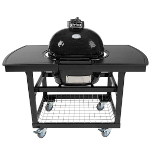 Стол-тележка с двумя столешницами из композитного материала для Primo Oval XL и Family для сада