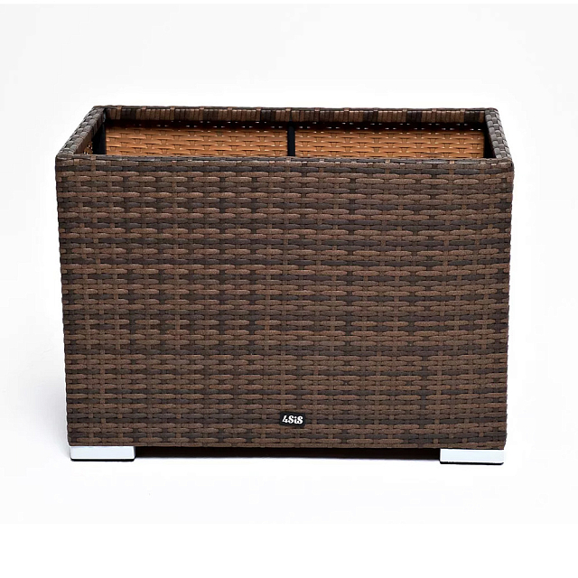 Кашпо 4SIS Лунго, цвет коричневый 