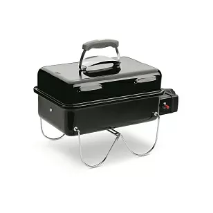 гриль газовый weber go-anywhere, черный