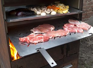 Дровяной гриль NOX BBQ 01 для сада