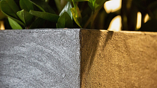 Вазон Concretika Cube Premium Grey, уличное оборудование