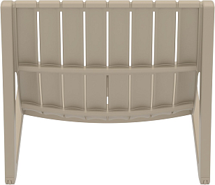 Шезлонг-лежак Siesta Contract Slim Цвет: бежевый, садовая мебель