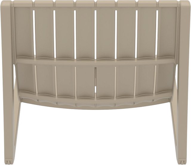 Шезлонг-лежак Siesta Contract Slim Цвет: бежевый 