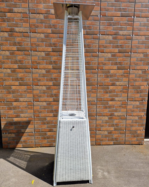 Уличный газовый обогреватель WWT 13I Rotang White mini Mini 