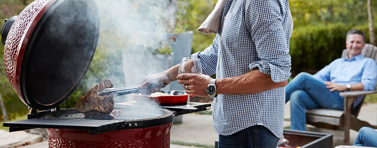 Керамический гриль Kamado Classic Joe Red