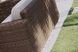 Диван с подушками Skyline Design CUATRO 2012 RED PULUT для дачи Диван с подушками Skyline Design CUATRO 2012 RED PULUT, садовая мебель