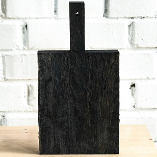 Доска разделочная Fuga "Снег" прямая малая Цвет: тёмный, товары для загородного дома