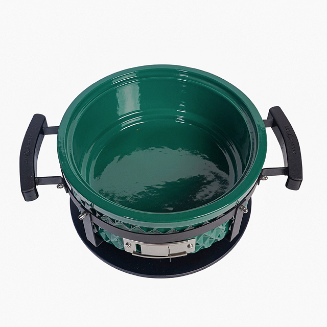 Настольный керамический гриль Diamond Egg Tabletop Grill Цвет: зеленый