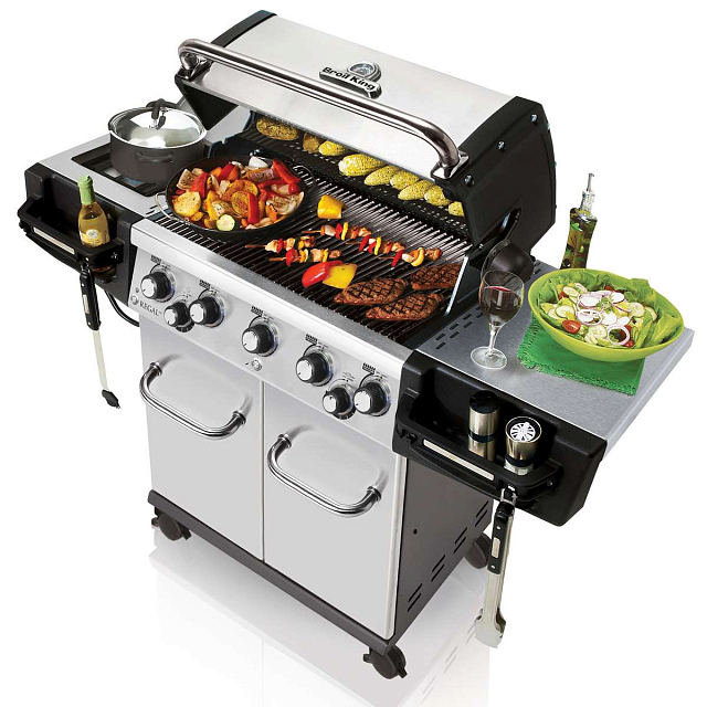 гриль газовый broil king regal s 590