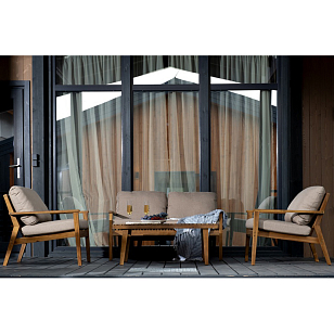 Лаунж-зона из акации Joygarden Mona, садовая мебель