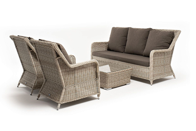 Лаунж зона 4SIS Гляссе, цвет бежевый 