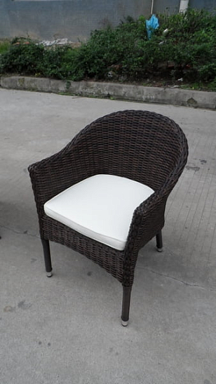 Кресло плетеное Joygarden Warsaw Цвет: темно-коричневый