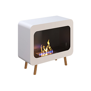 Стол-камин Kaminex Асама Белый, уличное оборудование