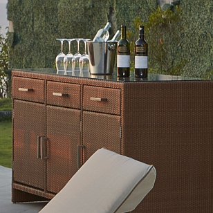 Буфет Skyline Design EBONY 2390, садовая мебель