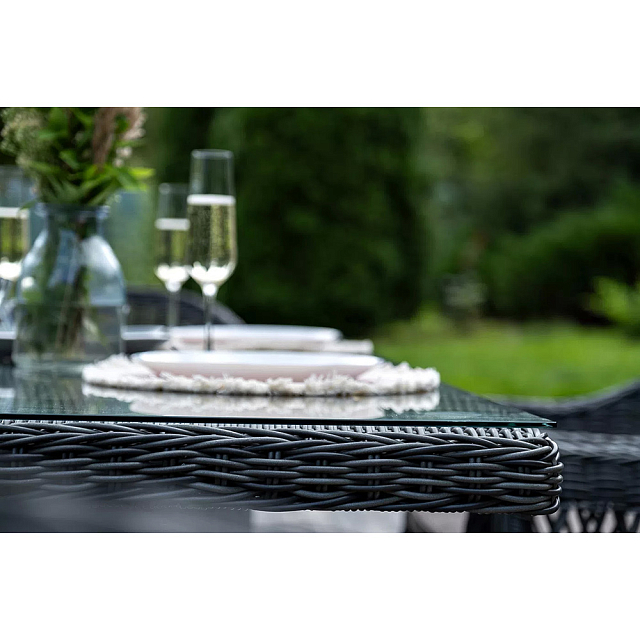 Обеденная группа 4SIS Амароне на 6 персоны, цвет графит 