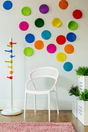 Кресло Siesta Contract Sunset Цвет: белый для дачи Кресло Siesta Contract Sunset Цвет: белый, садовая мебель