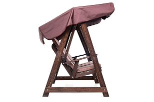 Качели Semka Floresta wenge лиственница, садовая мебель