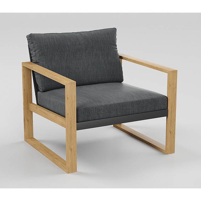 Лаунж зона Gardenini Premium Elegante Carbon Anthracite 