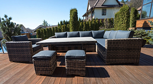 Комплект мебели из искусственного ротанга Lite Sanremo, садовая мебель