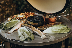 Стальная планча для Monolith Classic для сада