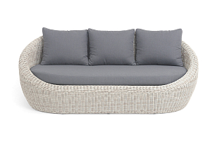 Диван трехместный 4SIS Барселона, цвет бежевый, садовая мебель