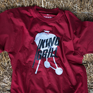 Одежда и аксессуары Футболка St.Tomato с двухсторонней печатью King of grill XL/XXL для BBQ