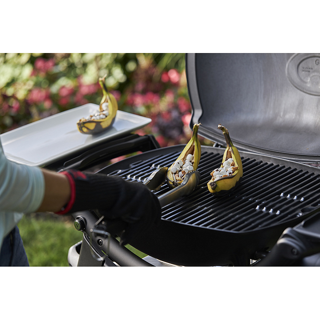гриль газовый weber q 2200 black line, черный