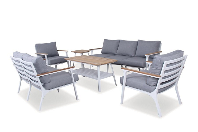 Диван Joygarden Concorde трехместный белый 