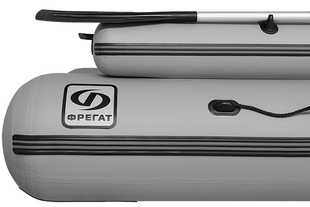 Лодка ПВХ Фрегат 350 F серая