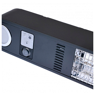 Уличный обогреватель на веранду электрический Hügett Riesling Black для сада и загородного дома Уличный обогреватель на веранду электрический Hügett Riesling Black, уличное оборудование