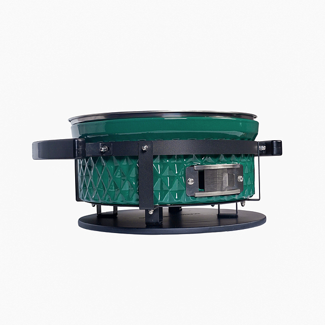 Настольный керамический гриль Diamond Egg Tabletop Grill Цвет: зеленый