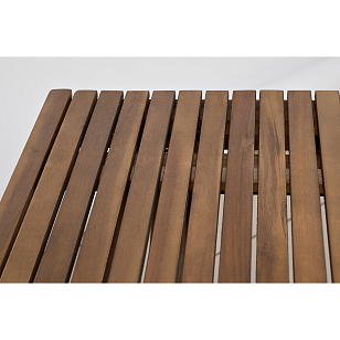 Стол обеденный раздвижной из акации Joygarden Mona 179/263 см, садовая мебель