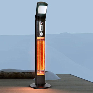 Уличный электрический обогреватель Hügett Apollo Pepel, уличное оборудование