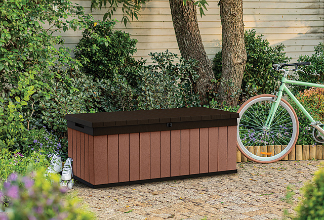 Сундук Keter Darwin Box 380 л коричневый 