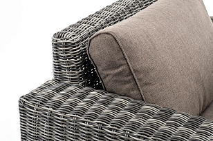 Лаунж-зона 4SIS Боно, цвет графит, садовая мебель