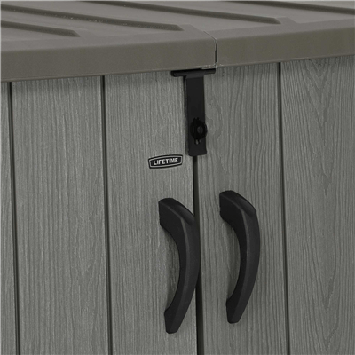 Пластиковый сарай Lifetime WoodLook 2100 л 