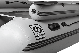 Лодка ПВХ Фрегат 350 F серая для хобби и пикника