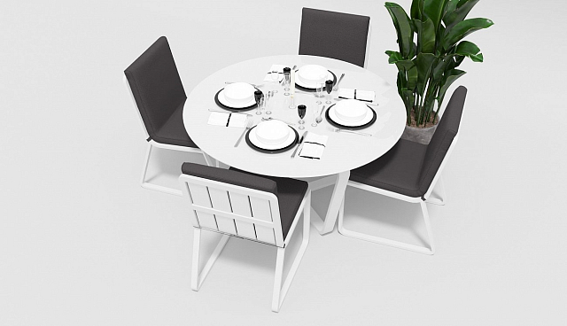 Стол Gardenini Primavera Black 