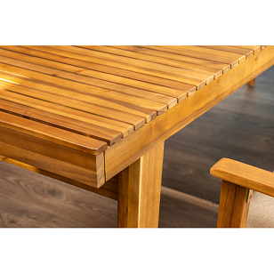 Обеденная группа из акации Joygarden Mona XL, садовая мебель