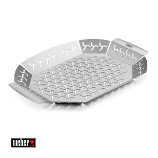 Перфорированный противень для гриля Weber овальный для приготовления пищи Перфорированный противень для гриля Weber овальный для сада