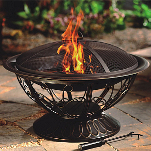 Чаша для костра Firepit 0-22, уличное оборудование
