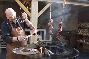 Вставка OFYR Бразильское кольцо для шампуров 100 для сада