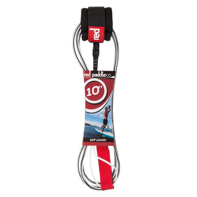 Лиш серфовый (прямой) RED PADDLE 10'0" SURF LEASH для серфинга
