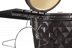 гриль керамический diamond egg xl цвет: серый для приготовления пищи гриль керамический diamond egg xl цвет: серый для дачи