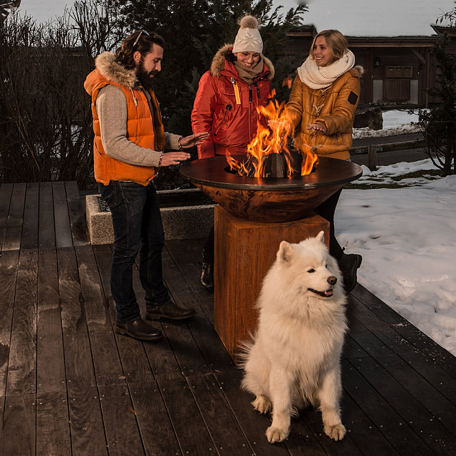 Дровяной гриль-очаг OFYR Classic 100-100 OC