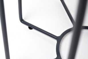 Журнальный стол 4SIS Эквадор, каркас серый муар, столешница "серый гранит", садовая мебель