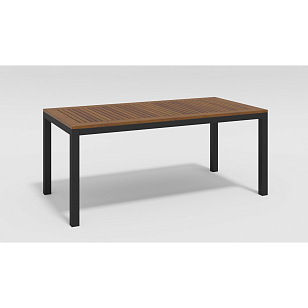 Стол обеденный Gardenini Bella 180 Цвет: Темно-серый для дачи Стол обеденный Gardenini Bella 180 Цвет: Темно-серый, садовая мебель